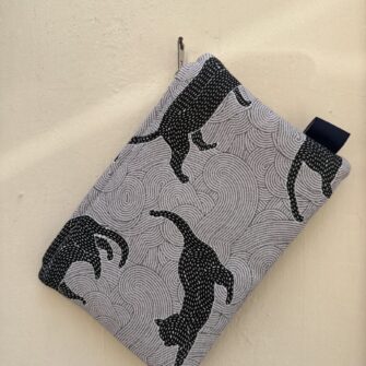 Accessorio coordinato collezione Gatti Silhouette Trama e Ordito Tessuti