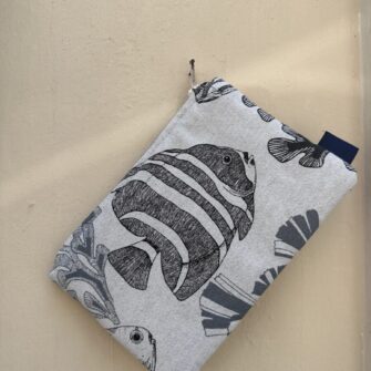 Set coordinato Pesci Carboncino