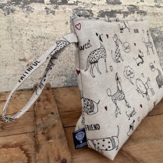 Beauty case coordinato Cani Love