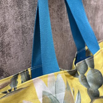 Borsa Cactus Mexico made in Italy con manici colorati