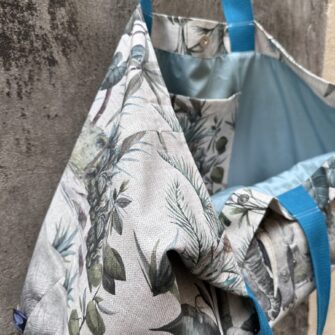 Interno borsa Elefanti Sarabi con tasca coordinata