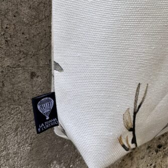 Tote Bag Cervi Acquerello coordinabile con pochette e beauty case