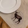 Tovaglietta Americana Cervi Brown