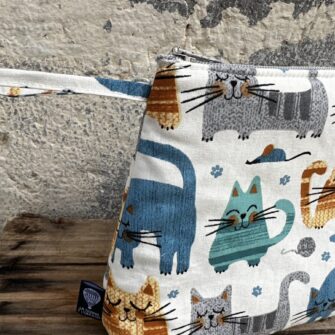 Beauty case coordinato Gatti Azzurri