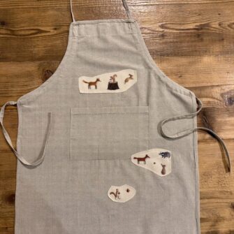 Grembiule da cucina Bosco Vaniglia