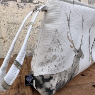 Beauty case coordinato Cervi Acquerello