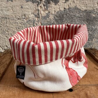 Cestino in tessuto Aragoste