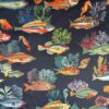 Tessuto Pesci Capri