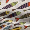 Tessuto Pesci Colorati