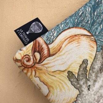 Dettaglio Pochette Corallo Caribe
