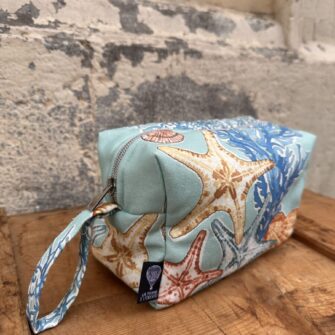 Trousse Corallo Caribe coordinabile con borsa, pochette e beauty case