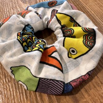 Scrunchie Pesci Colorati