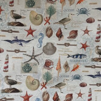 Tessuto Mare Antimacchia Resinato