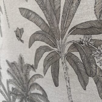 Tessuto Palme Antimacchia Resinato