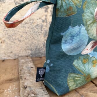 Beauty case Carpa Koi coordinabile con tote bag e pochette