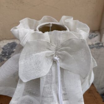 copri paralume in tessuto