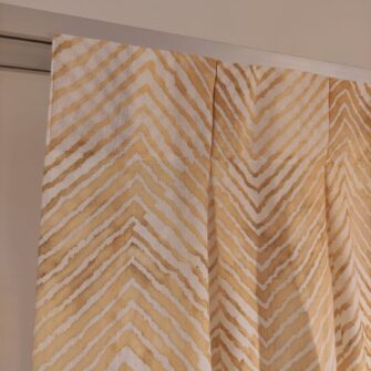 Tenda Voile di Lino Zig Zag