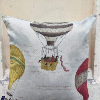 Federa Copricuscino Mongolfiere Colorate