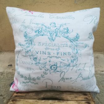 Federa Copricuscino Toile Lin Retrò