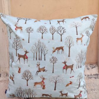 Federa Copricuscino Bosco Narnia Azzurro -