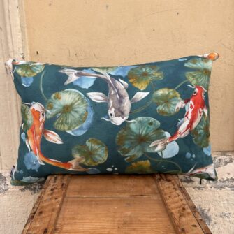 Federa Copricuscino Carpa Koi