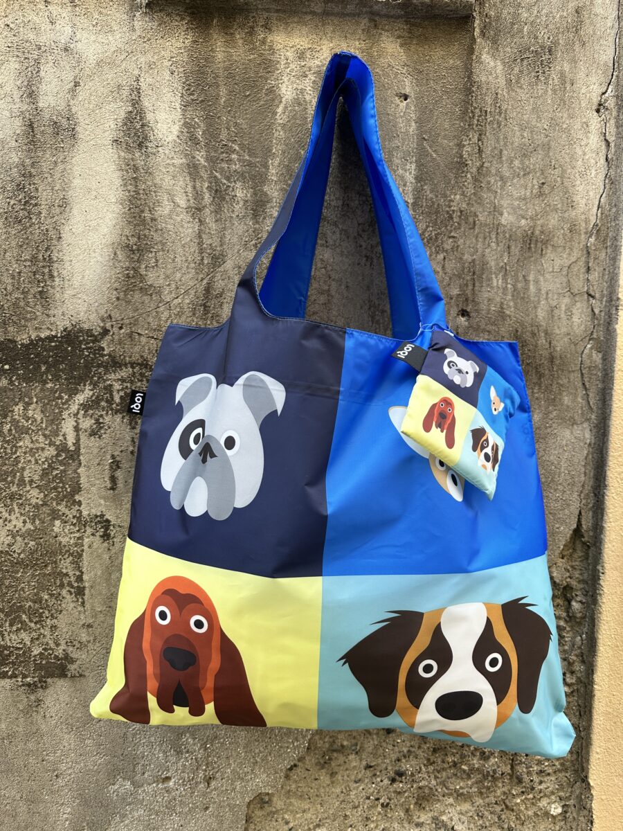LOQI CANI (1) shopper pieghevole Loqi “Cani"