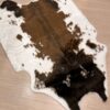 tappeto mucca in ecopelliccia