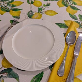Tovaglia Antimacchia Limoni