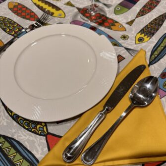 Tovaglia Antimacchia Pesci Colorati