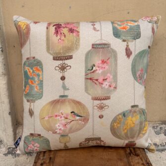 Federa Copricuscino Lanterne