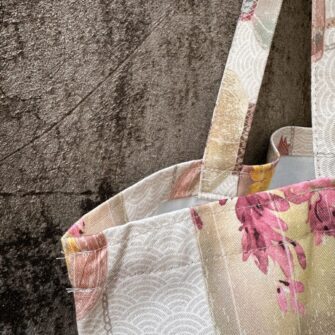 Tote bag Lanterne in tessuto cotone made in Italy