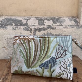 eauty case Acquamarina coordinabile con tote bag e pochette