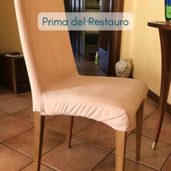 sedia prima del restauro