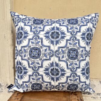 Federa Copricuscino Maioliche Azulejos