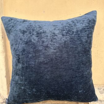 federa copricuscino velluto blu