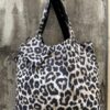 shopper pieghevole Leopard