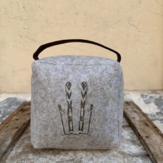 Fermaporta Feltro Brown