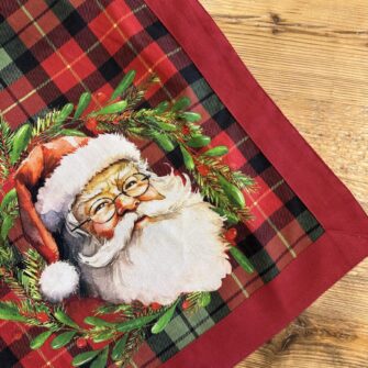 runner tavola Babbo Natale