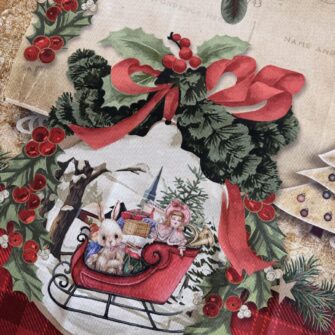 canovaccio slitta natalizia