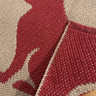 Tappeto Gatto Rosso Nocino