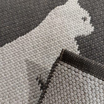 Tappeto Gatto Grigio Perla