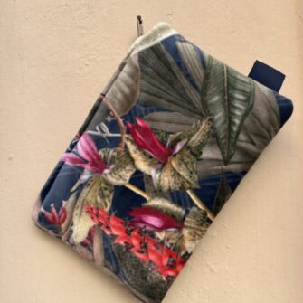 retro Pochette Velluto Colibrì 