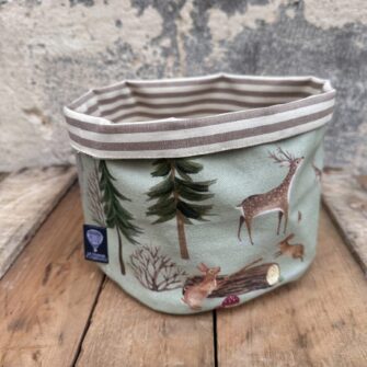 Cestino in tessuto Bosco Verde