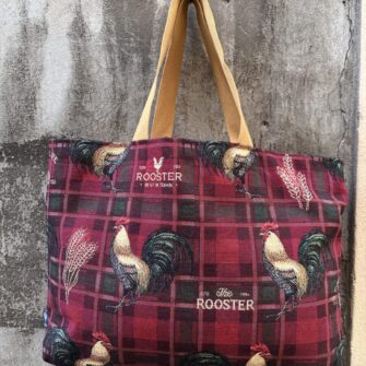 Borsa in tessuto Galli Rooster