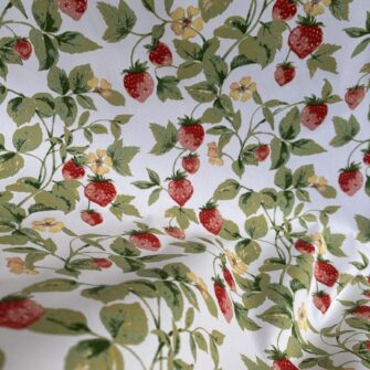 Tessuto Fragole