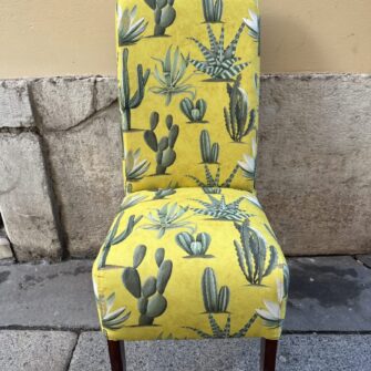 Rivestimento sedia imbottita in tessuto Cactus Mexico