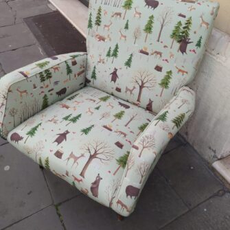 Rivestimento poltrona Bosco Verde