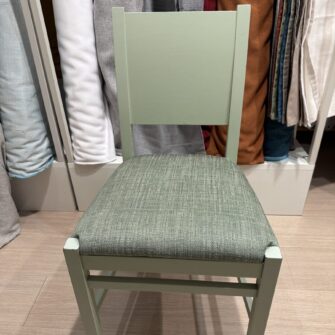 rivestimento sedile estraibile sedia