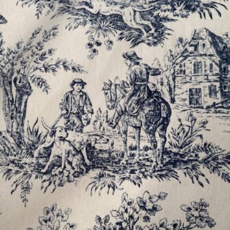 Toile de Jouy Blu