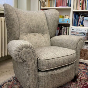 rivestimento fisso poltrona bergère